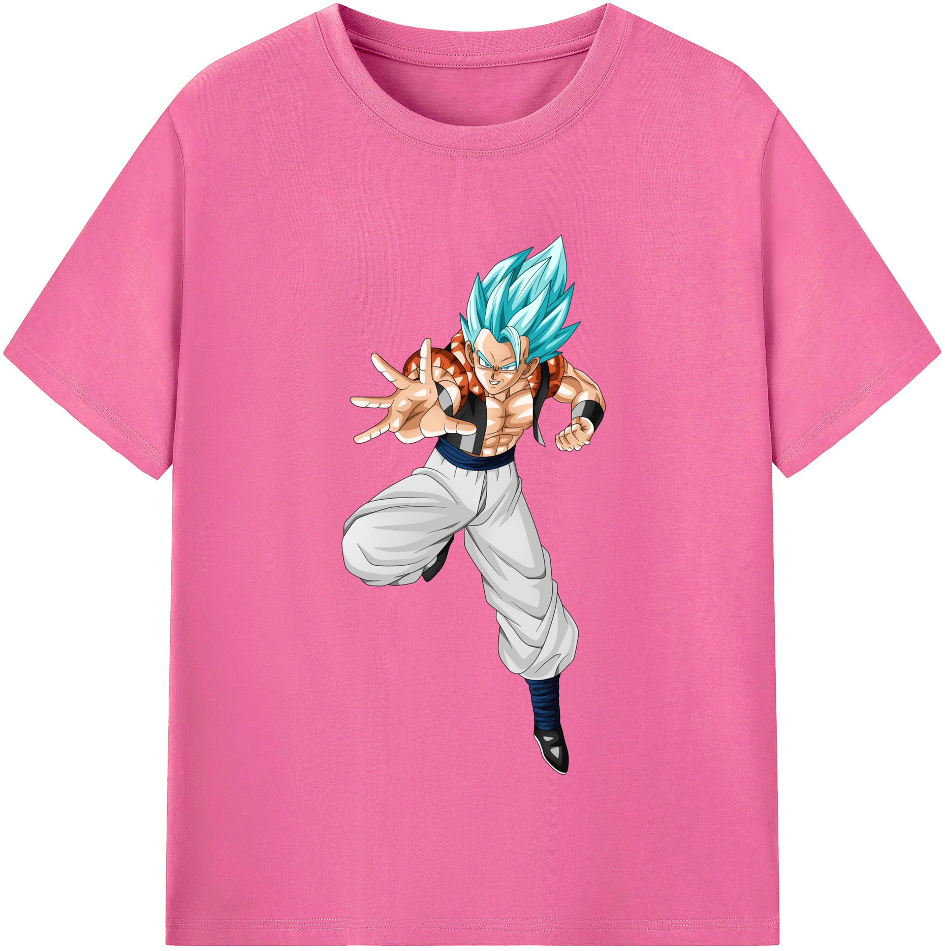 （画像用） ドラゴンボール ベジータ四世（Bejīta Yonsei）DRAGON BALL Vegeta IV レディースカジュアルプリントTシャツ（綿100％）